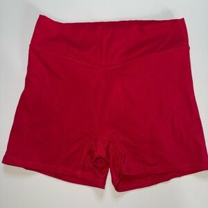 Red Women's Shorts